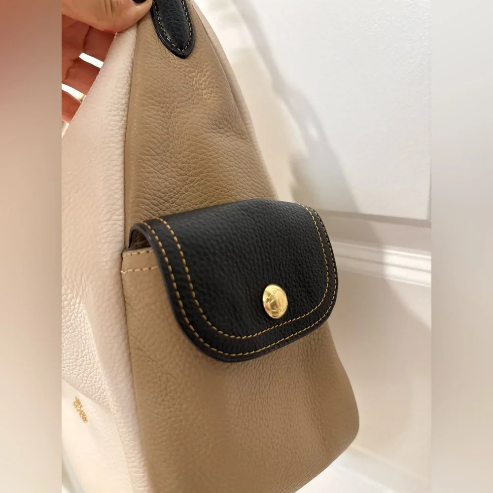 Coach Pennie Shoulder Bag, Colorblock, Missing Long Strap & Hangtag, GENTLY USED